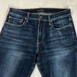Lucky Brand Men’s Athletic 412 Athletic Slim Jeans - 32W 32L- Dark Blue Wash